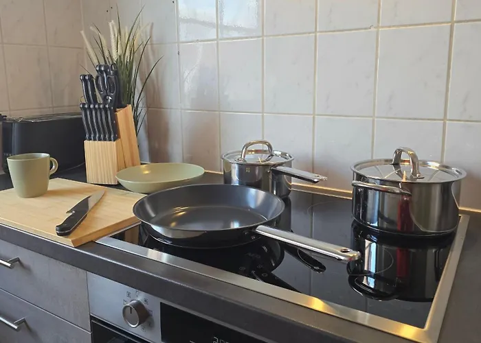 Premium Monteurunterkunft - Kwatera24 - 24h Check-in Appartement Munster (Darmstadt-Dieburg)